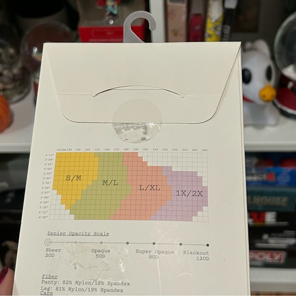 A New Day Control Top Sheer Hosiery Light Shine/ Size: S/M - Picture 3 of 3